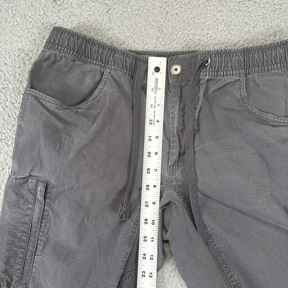 BYLT Weekender Pants Men Large‎ (34x32) Gray Drawstring Stretch Elastic Waist - Picture 6 of 11